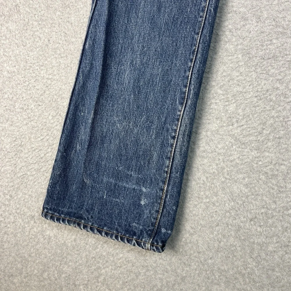Vintage Levis Jeans Mens 31x26 Blue 517 Bootcut Western Cowboy 70s Talon Denim